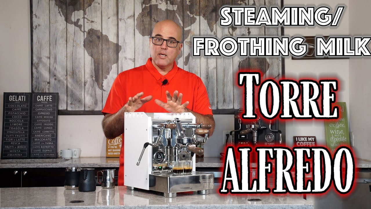How To: Steaming/Frothing Milk – Torre Alfredo Espresso Machine