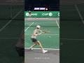 Jannik Sinner can generate so much power easily.