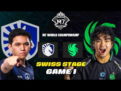 TEAM LIQUID PH vs TEAM FALCONS BEST OF 1 | SWISS STAGE | M7 WORLD CHAMPIONSHIP | TLPH vs FLCN