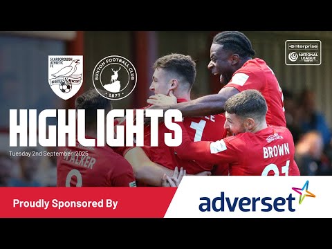 2 Goals in 3 Minutes! | Scarborough 2 v 1 Buxton - Enterprise National League North - Sept 2025