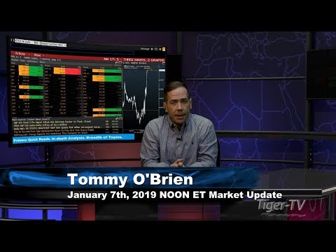 January 7th NOON ET Market Update with Tommy O'Brien on TFNN