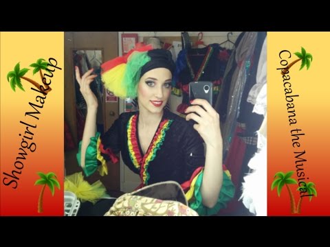 Showgirl Makeup- Copacabana Musical 🎵💃🌴🍍