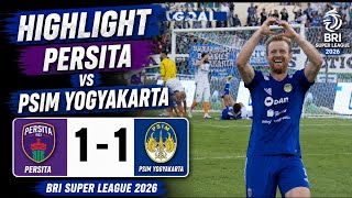 Download lagu HIGHLIGHT 1-1 PERSITA VS PSIM YOGYAKARTA | BRI SUPER LEAGUE 2026 mp3