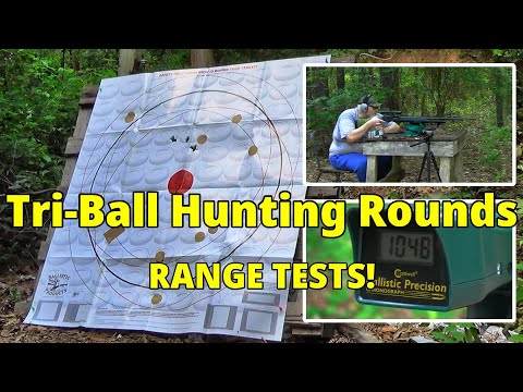 Tri-Ball Hunting Rounds Range Tests! Part 1