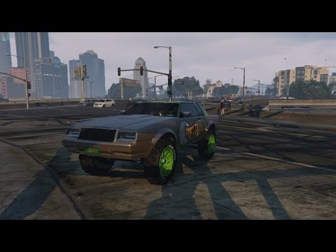 Grand Theft Auto 5 Lowrider offroad!