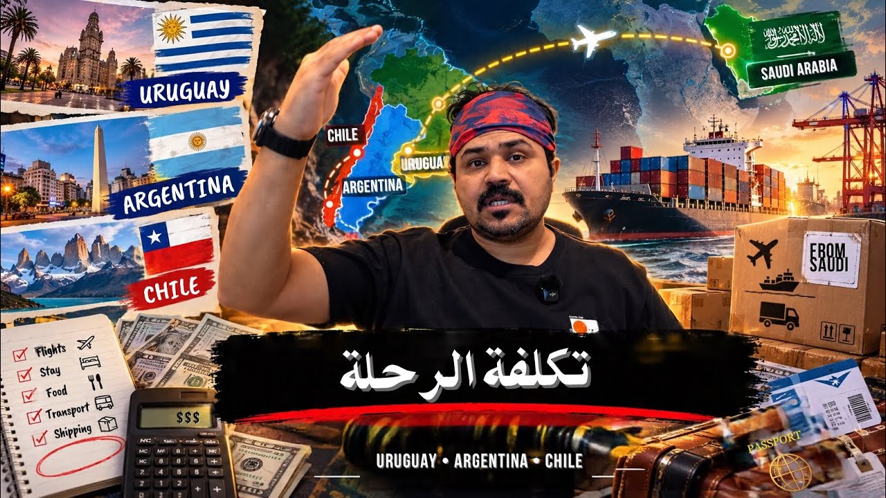 مصاريف خرافية لرحلتي في أمريكا اللاتينية!