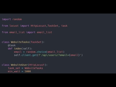 Locust performance testing tool- parameters passing between tasks