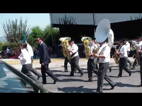 Banda Filarmónica de Amares (Maestro: Vitor Matos) | Marcha HOMENAGEM A J. SERRA  de Ilidio Costa