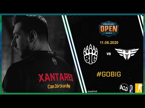 Xantares Askerden Yeni Gelmiş Gibi Oynuyor! / BIG vs. Heroic / DreamHack Open Summer 2020 EU