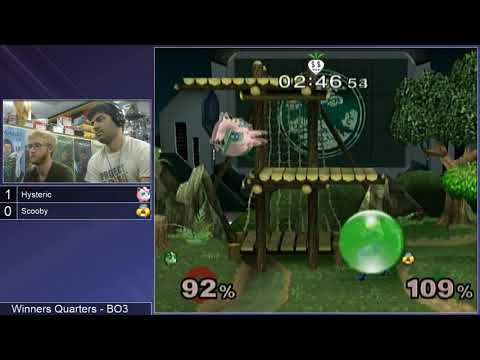 GSS 114 SSBM - Hysteric (Jigglypuff) vs. Scooby (Sheik) - Melee WQF