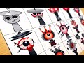 Drawing Incredibox Sprunki Phase 1 To Phase 12 Clukr New Updated Phase Sprunki Mix