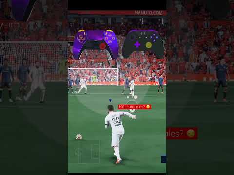Como marcar GOL de TIRO LIBRE FÁCIL TUTORIAL FIFA22 #shorts