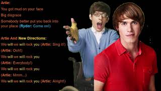 We Will Rock You Glee Lyrics