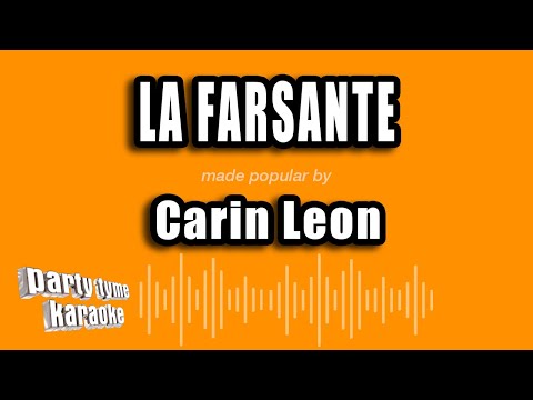 Carin Leon - La Farsante (Versión Karaoke)