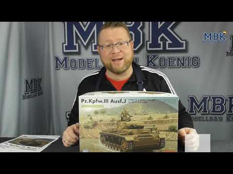 MBK packt aus #421 - 1:35 Panzer III Ausf.J w/ full interior (Rye Field 5072)