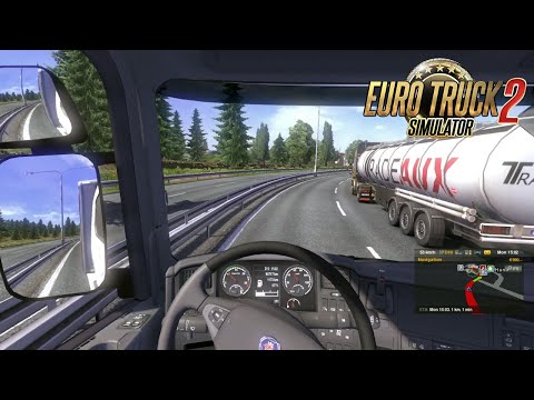 Euro Truck Simulator 2: Scania R420 STRAIGHT PIPE - Osnabrückto to Hamburg