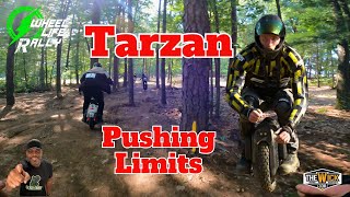 Tarzan Pushing Limits Wheel Life Rally Woods Race