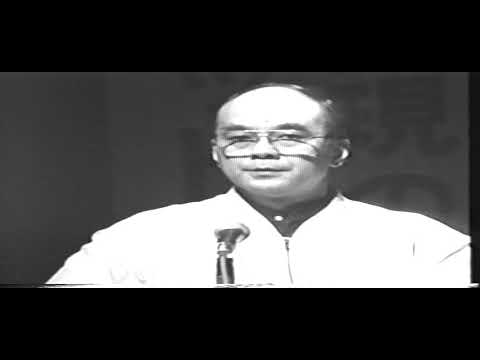 Muhomatsu no issho (無法松の一生) conference and performance - 1990