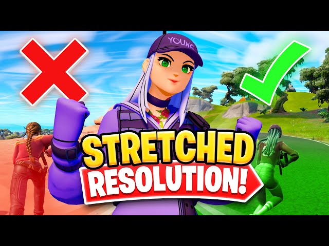 How To Get Stretched Res On Fortnite Chapter 3 How to play stretched resolution in Fortnite Chapter 3 Season 1