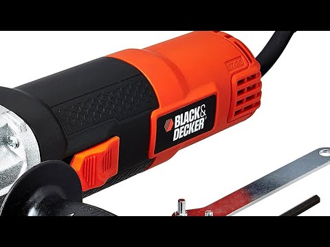 black and decker G720R angle grinder carbon brush changing