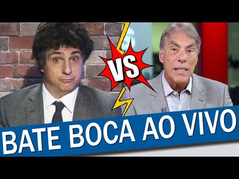 GUGA CHACRA LOSES PATIENCE WITH DEMÉTRIO MAGNOLI LIVE ON GLOBONEWS