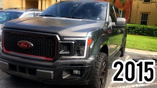 Ford F-150 Conversion 2015 to a 2018