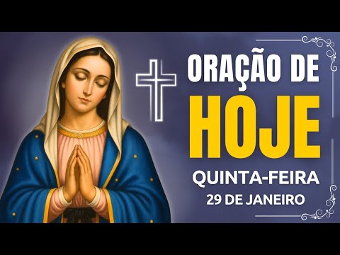 TODAY'S PRAYER (THURSDAY 29/01) DON'T MISS THIS PRAYER! LET'S BLESS OUR MORNING | ROSARY 🙏🏻🙌🏻🌿