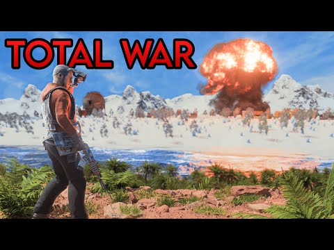 Facing 500 Players In Global Warfare 3 | Rust