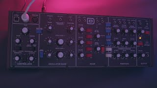 Video thumbnail for Behringer Model D - Sound Demo 2021 (No Talking) by DYMTN