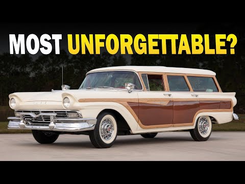 Thumbnail for Was the 1957 Ford Country Squire the Most Beautiful Wagon Detroit Ever Built? by 1957 Ford