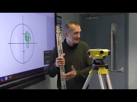 Levelling setting up a quick set level