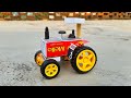 How To Make Tractor From Matchbox Diy Matchbox Tractor Model