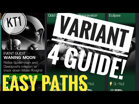 Variant 4 Guide. Waning Moon Easiest Paths And Best Counters!