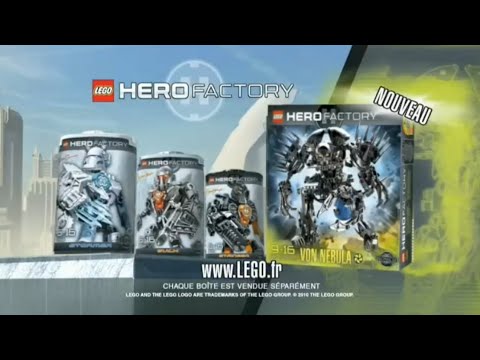 1ère Pub TV FR Hero Factory 2010 'Jardin' ! - LEGO H-F Spot en Français, Française !