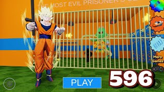 Goku's Barrys Prison Run Gameplay 596 Roblox