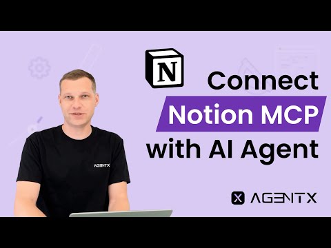 How to setup Notion MCP and connect to your AI Agent in ONE minute - MCP tutorial
