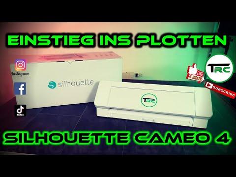 Einstieg ins Plotten - Der Silhouette Cameo 4 Plotter