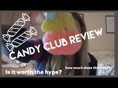 HONEST REVIEW: candy club unboxing// GABRIELLE♡