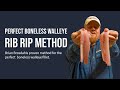 ***Perfect Boneless Walleye **Bro’s Rib Rip Method 🎣🎣🎣