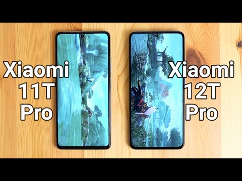 Xiaomi 11T Pro vs Xiaomi 12T Pro Antutu Test mit Temperaturmessung (Deutsch)