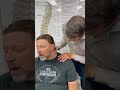 Chiropractor Drains Lymph Nodes In Neck With MIRT Shorts Chiropractic Chiropractor