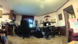 octapad/drum- talk dirty remix cover (GOPRO)