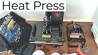 Create Custom Shirts & Hats & More! Heat Press Garments Yourself!