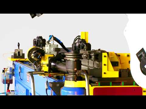 YLM tube bender - CNC38MS-RAE 9A+SF025+YR020-pipe bending machine 全電彎管機