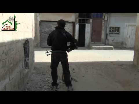 اشتباكات بين عناصر كتيبة حذيفة بن اليمان وقوات النظام بالقرب من فرع الجوية في جنوب دمشق