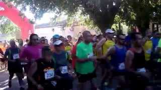 preview picture of video 'Salida carrera popular Luzaga 2014'