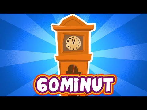 MIX - ZEGAR TIK TAK - GODZINA PIOSENEK DLA DZIECI - ŚPIEWAJĄCE BRZDĄCE 🍎☀️🐶