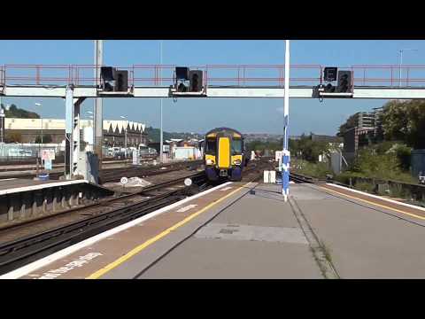 Trains At Brighton Railway Station - September 2015