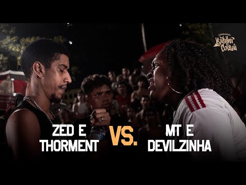 ZED E THORMENT X MT E DEVILZINHA - SEMI FINAL - BATALHA DO COLISEU - EDIÇÃO DE DUPLAS #208