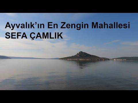 [4K] Ayvalık Sokakları - Bölüm 41 - Ayvalık'ın "en zengin mahallesi" Sefa Çamlık'ta yürüdük